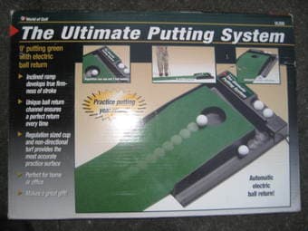 Indoor Golf Putting System $15 1