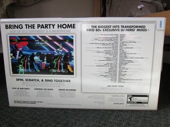 DJ Hero 2 for Wii game + turntable bundle -- $25 2